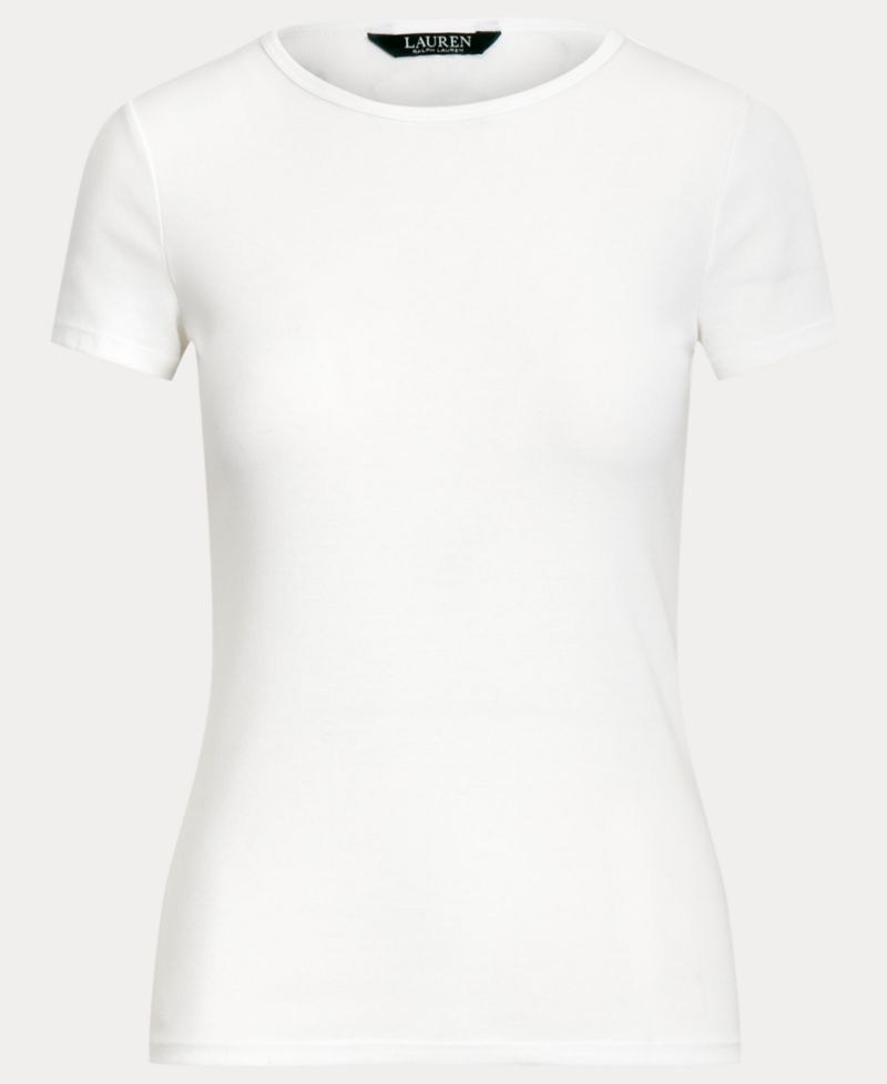 Stretch Knit T-Shirt, Regular & Petite