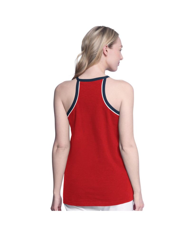 Women's Red St. Louis Cardinals Curveball Racerback Tank Top