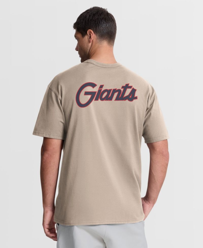 Men's Rewind Max90 New York Giants Relaxed-Fit Heavyweight T-Shirt