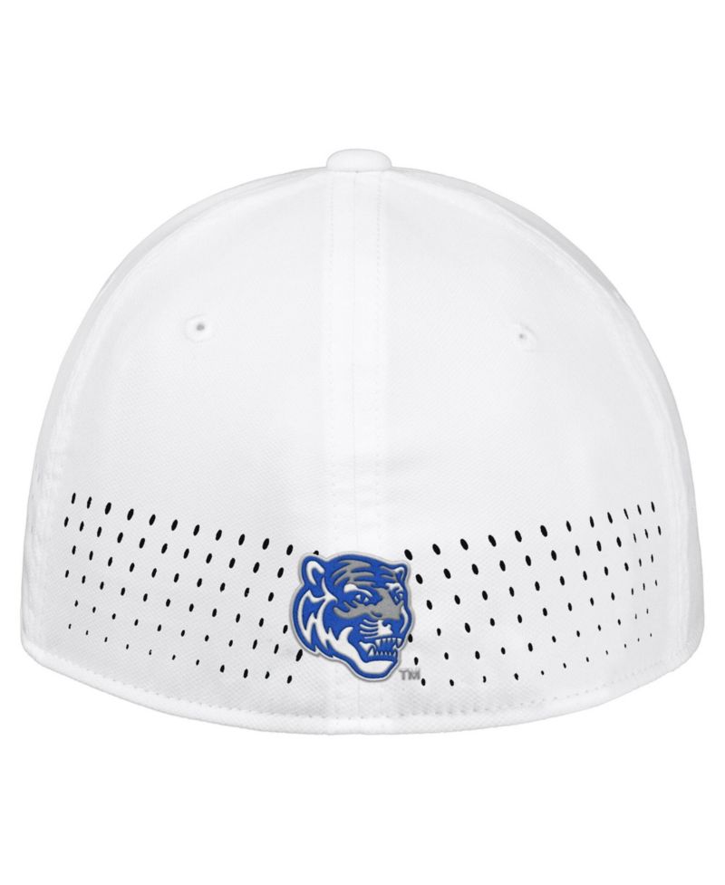 Men's White Memphis Tigers 2026 On-Field AeroBill SwooshFlex Dri-FIT Hat