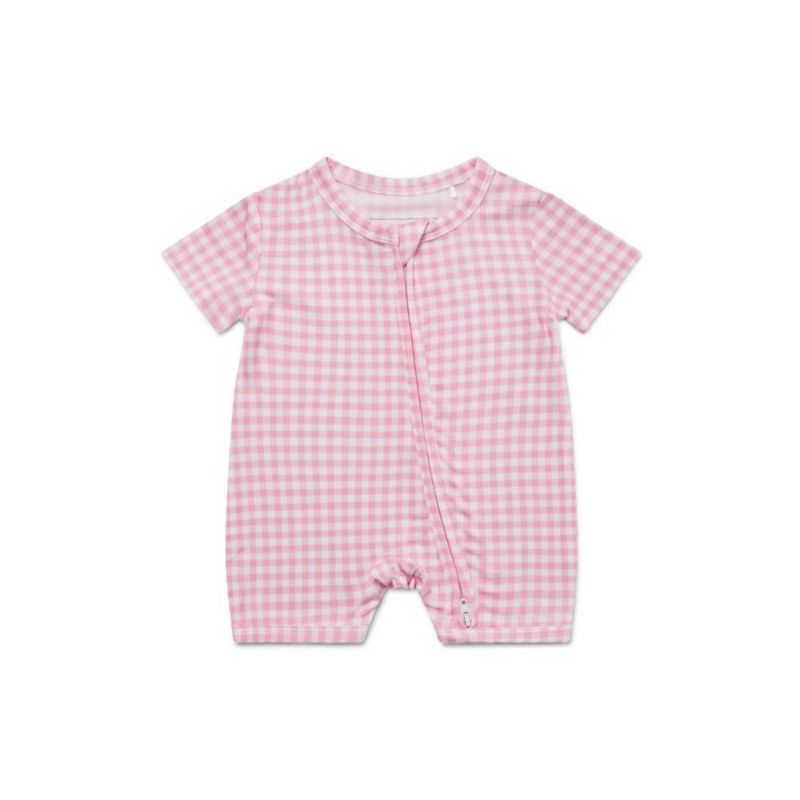 Baby Girls Sugar Gingham Bamboo Sleeper