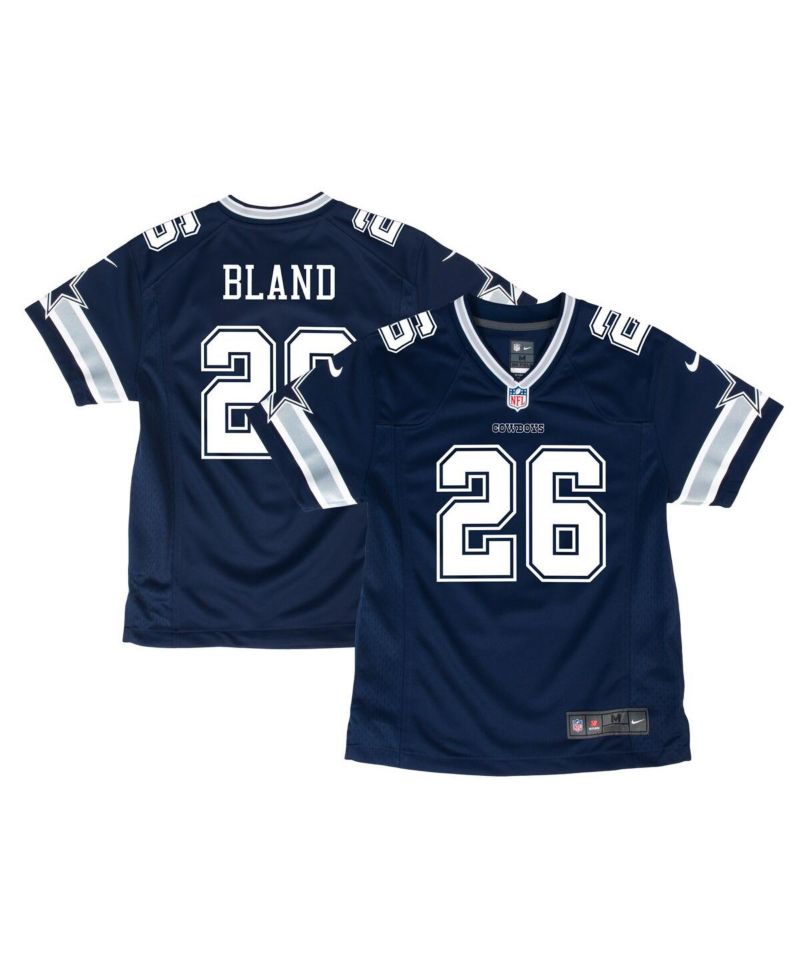 Big Boys DaRon Bland Navy Dallas Cowboys Game Jersey