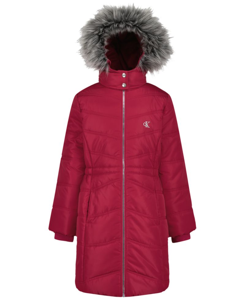 Girls' 4-6X Aerial Puffer Jacket