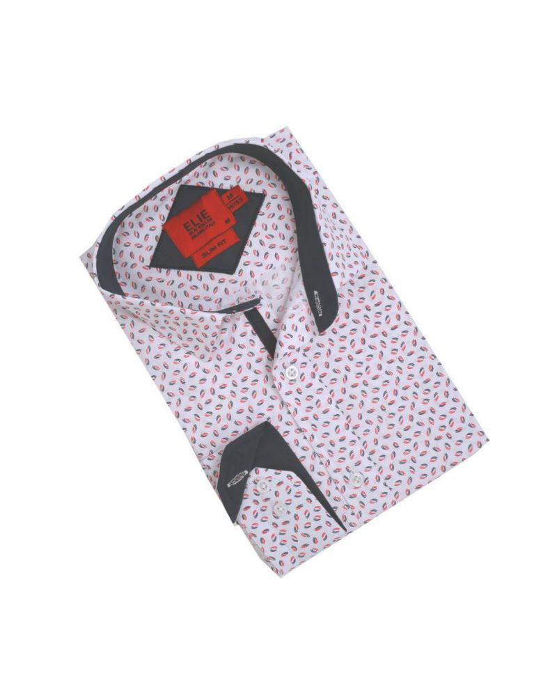 Men's Slim Fit Classic Button-Down Shirt with Sleek Design