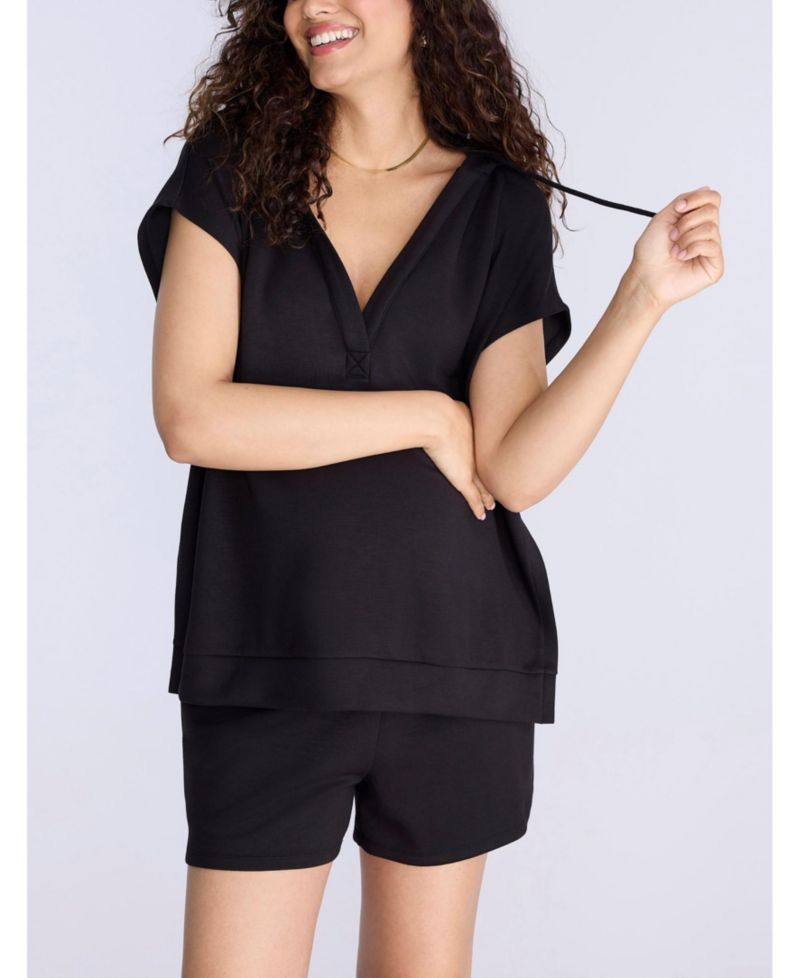 Women's Smocked Waist Short - Motherhood