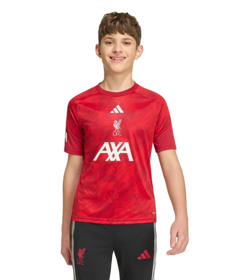 Big Boys and Girls Red Liverpool 2026 Home Pre-Match Jersey