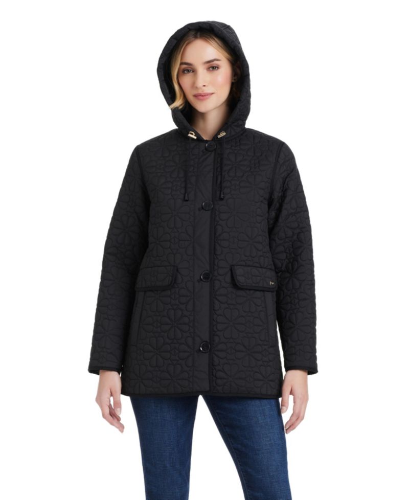 Women's Spade Flower A-Line Quilt