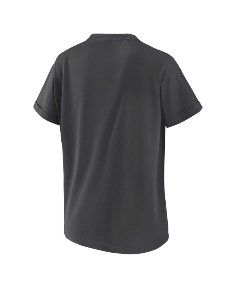 Women's Charcoal Tennessee Titans Boyfriend T-shirt