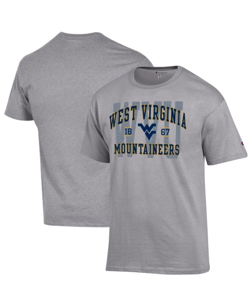 Men's Heather Gray West Virginia Mountaineers Varsity T-Shirt