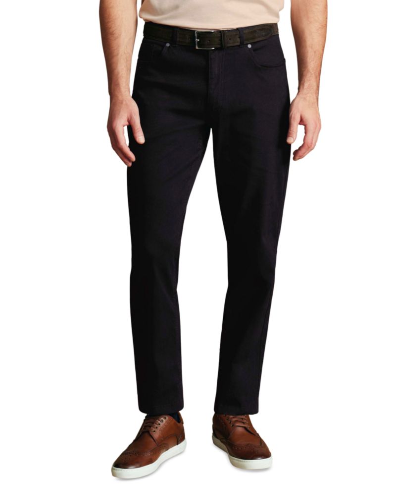 Men's Slim-Fit Garment-Dyed Twill Jeans