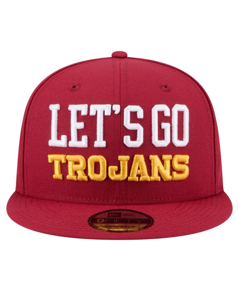 Men's Cardinal USC Trojans Go Team 9FIFTY Snapback Hat
