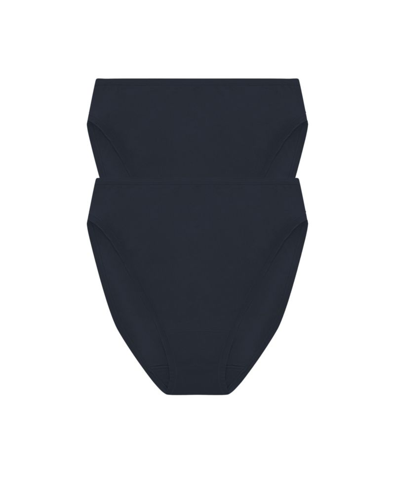 Women's Bliss Bare Cotton High Cut Brief 2-Pack
