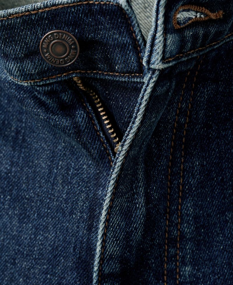 Men's Slim-Fit Denim 9.45" Bermuda Shorts