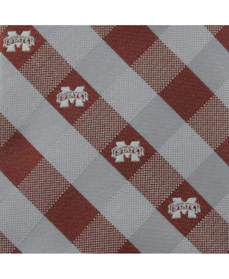 Men's Mississippi State Bulldogs Woven Checkered Tie