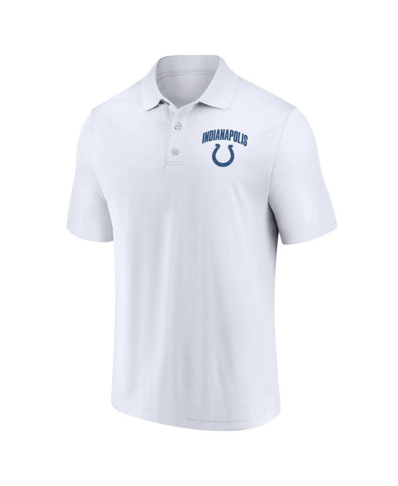 Men's Indianapolis Colts Lockup Two-Pack Polo Shirt Set