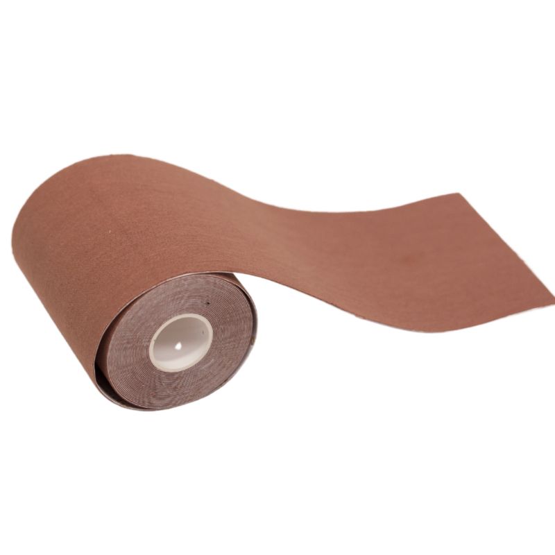 Women's Nude Shade Sweat-Proof Cotton Strapless Bra Boob & Body Tape - Large