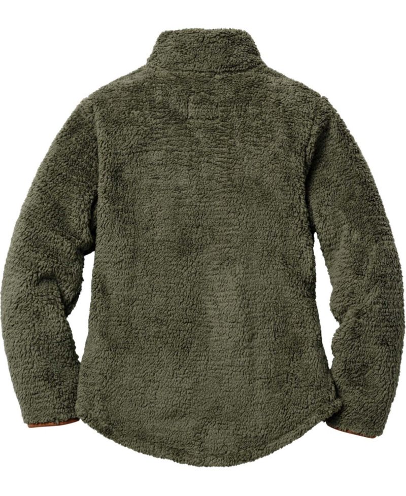 Women's Quarter-Zip Mock Neck Fleece Pullover