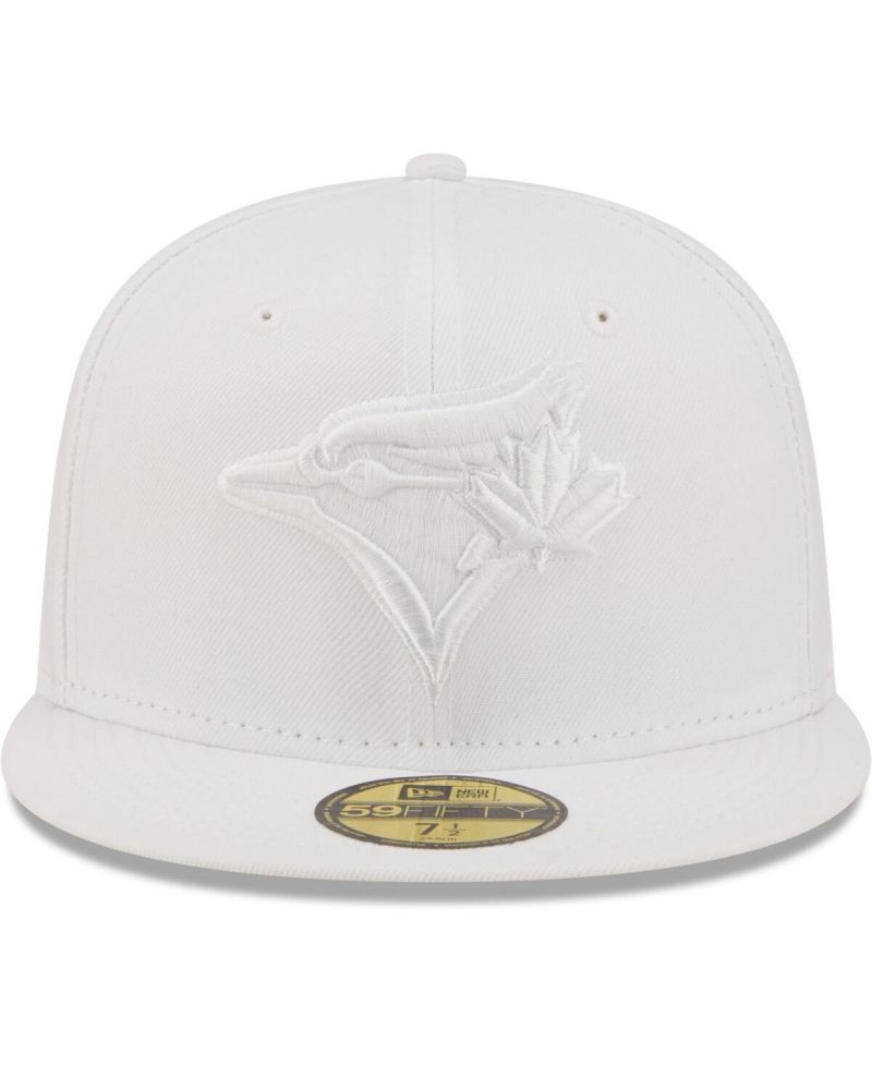 Men's Toronto Blue Jays White on White 59FIFTY Fitted Hat