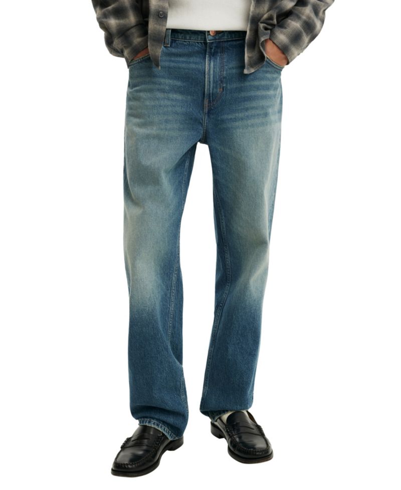 Men's Loose Straight Jean Relaxed-Fit Jeans