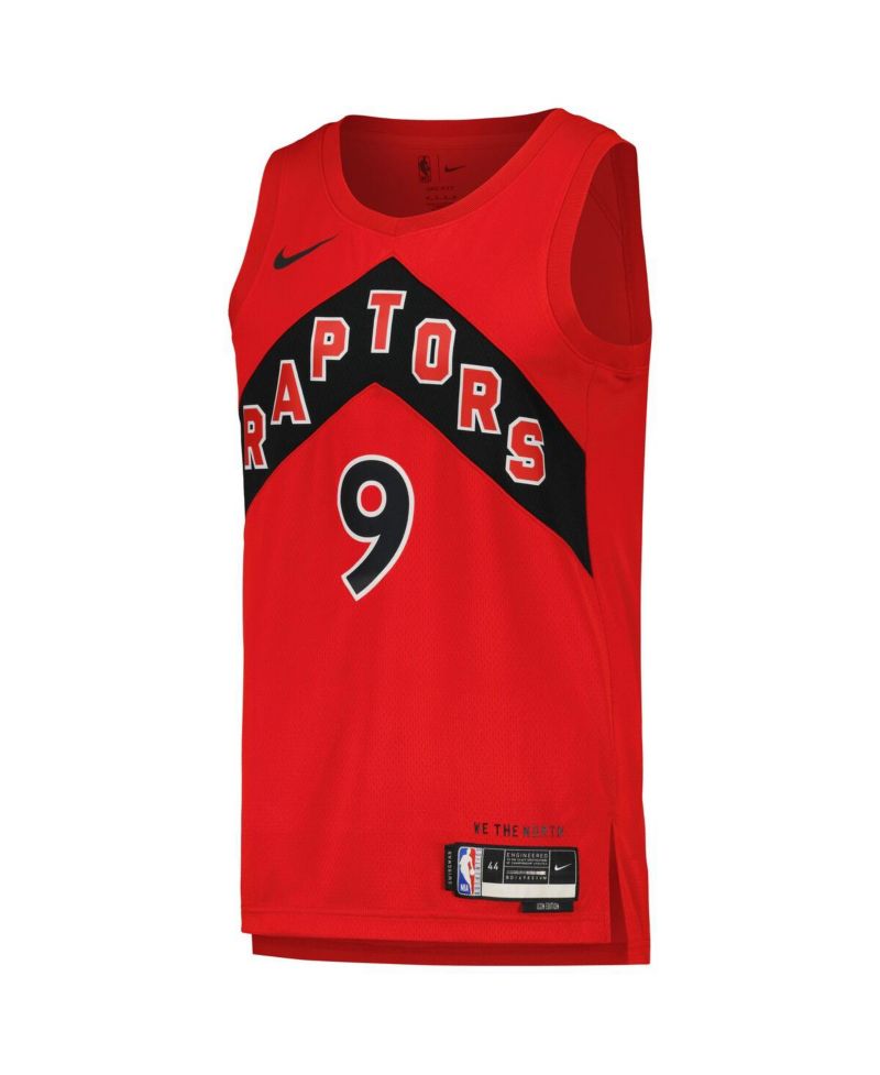 Men's and Women's RJ Barrett Red Toronto Raptors Swingman Player Jersey - Icon Edition