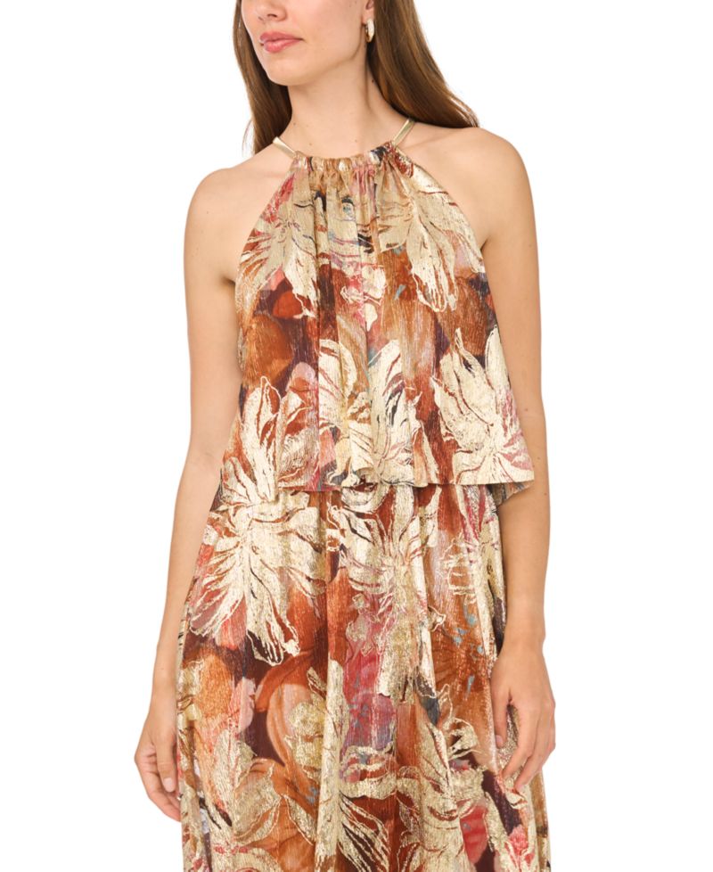 Women's Printed Maxi Dress
