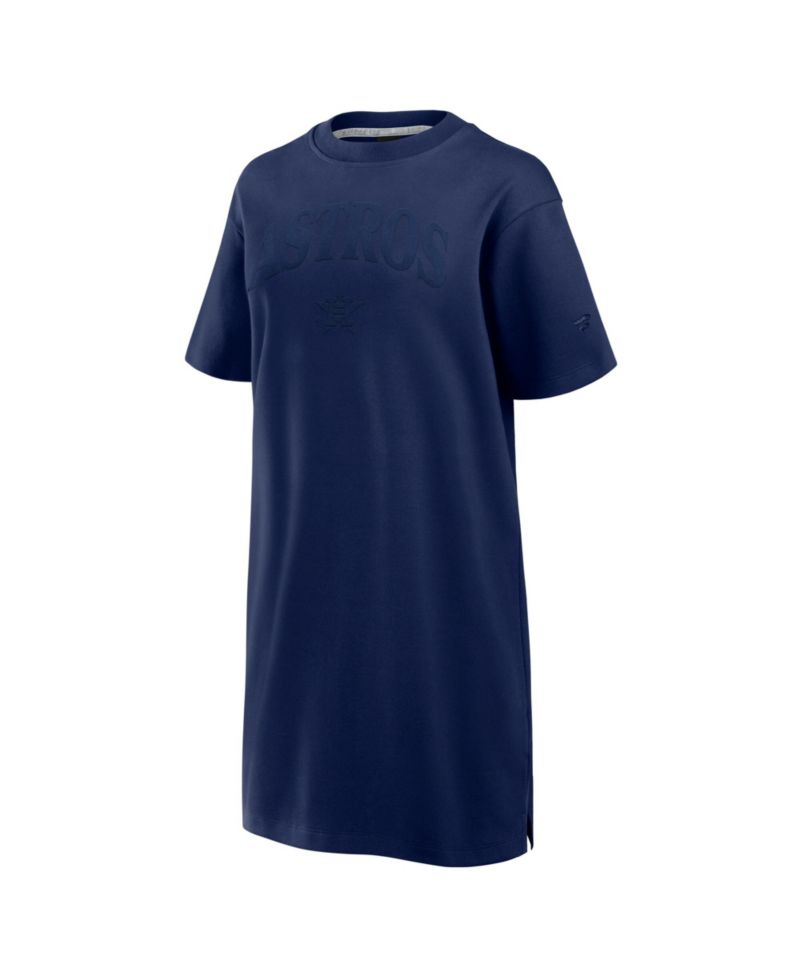 Women's Navy Houston Astros Elements Cotton Dress
