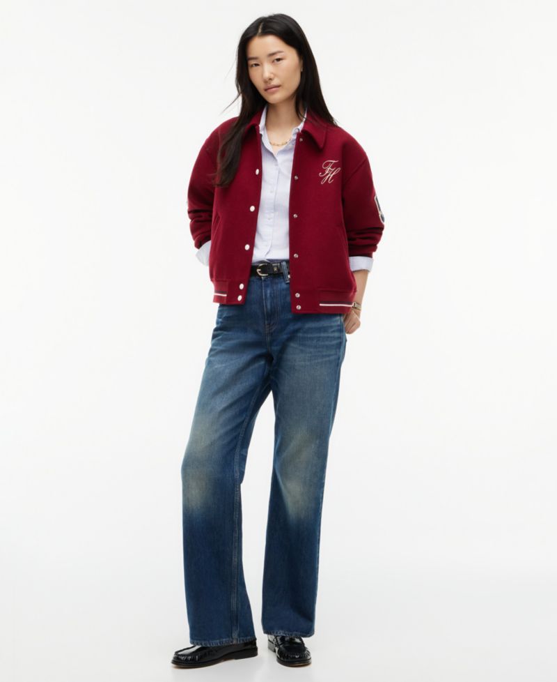 Women's Varsity Bomber Lightweight Jacket