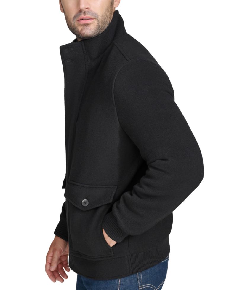 Men's Stand Collar Bomber Jacket