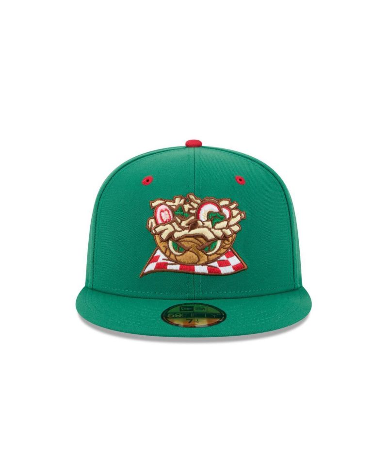Men's Green Akron RubberDucks Theme Nights 59FIFTY Fitted Hat