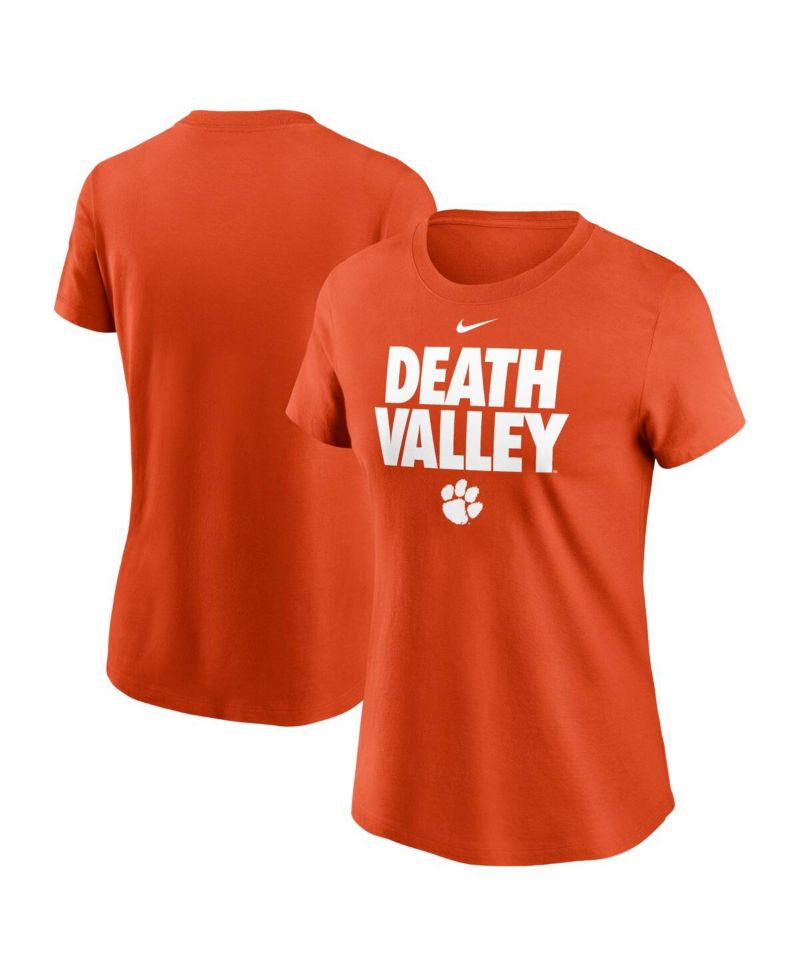 Women's Orange Clemson Tigers Local Ultimate Chant T-Shirt