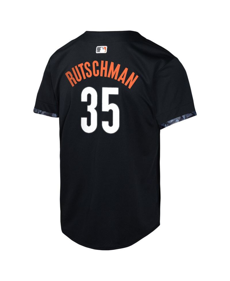 Big Boys and Girls Adley Rutschman Black Baltimore Orioles City Connect Limited Player Jersey