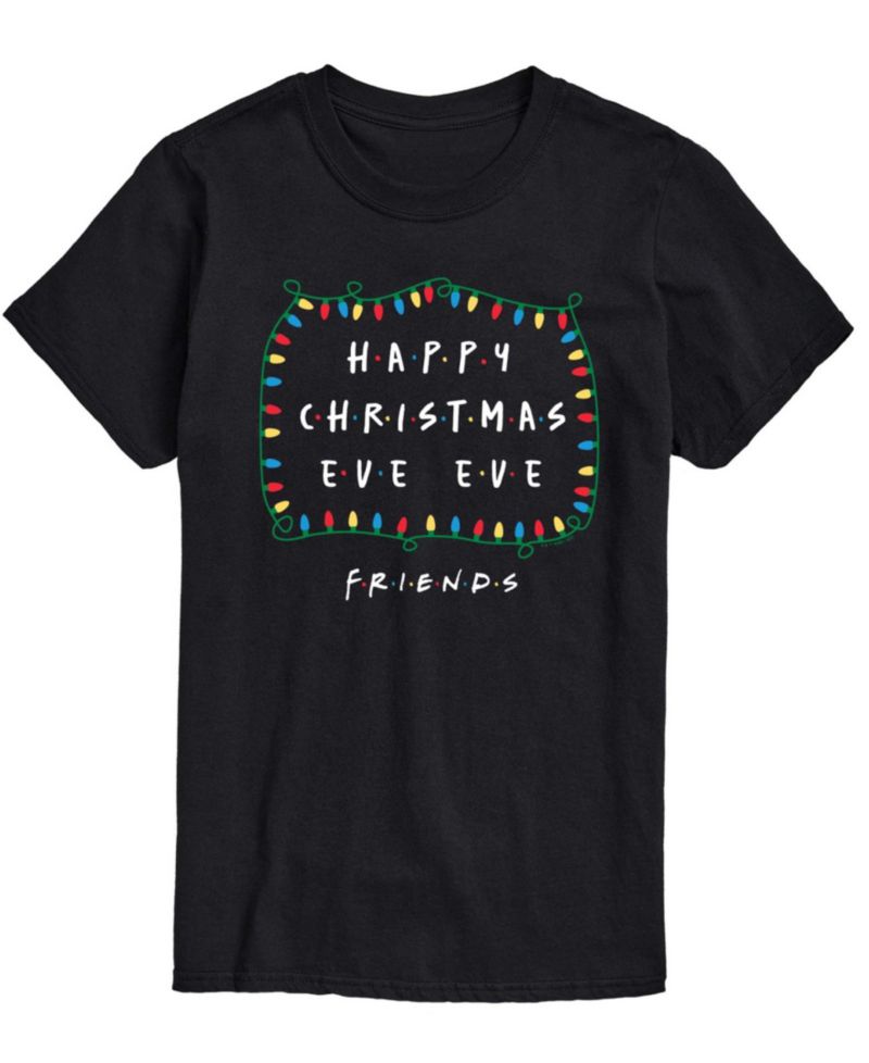 Men's Crewneck Christmas Graphic T-Shirt