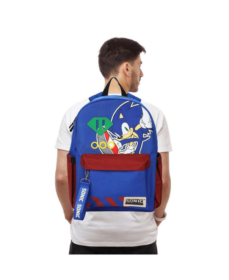 Sonic Character Art 16.5 Inch Adult Backpack