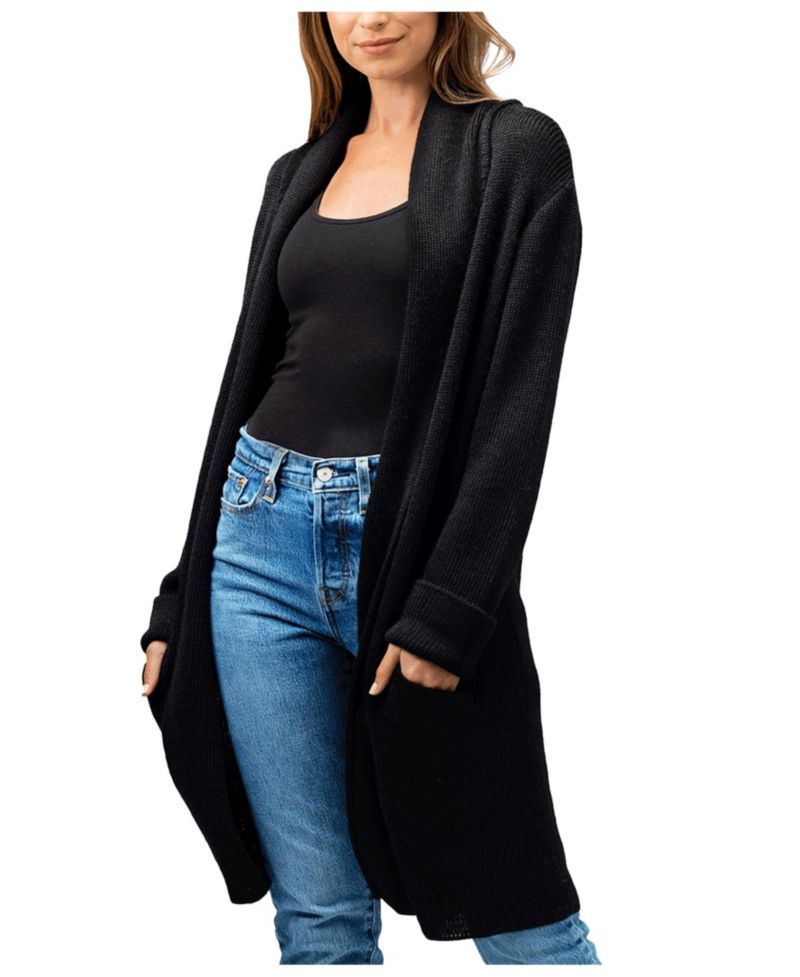 Jena Alpaca Long Cardigan
