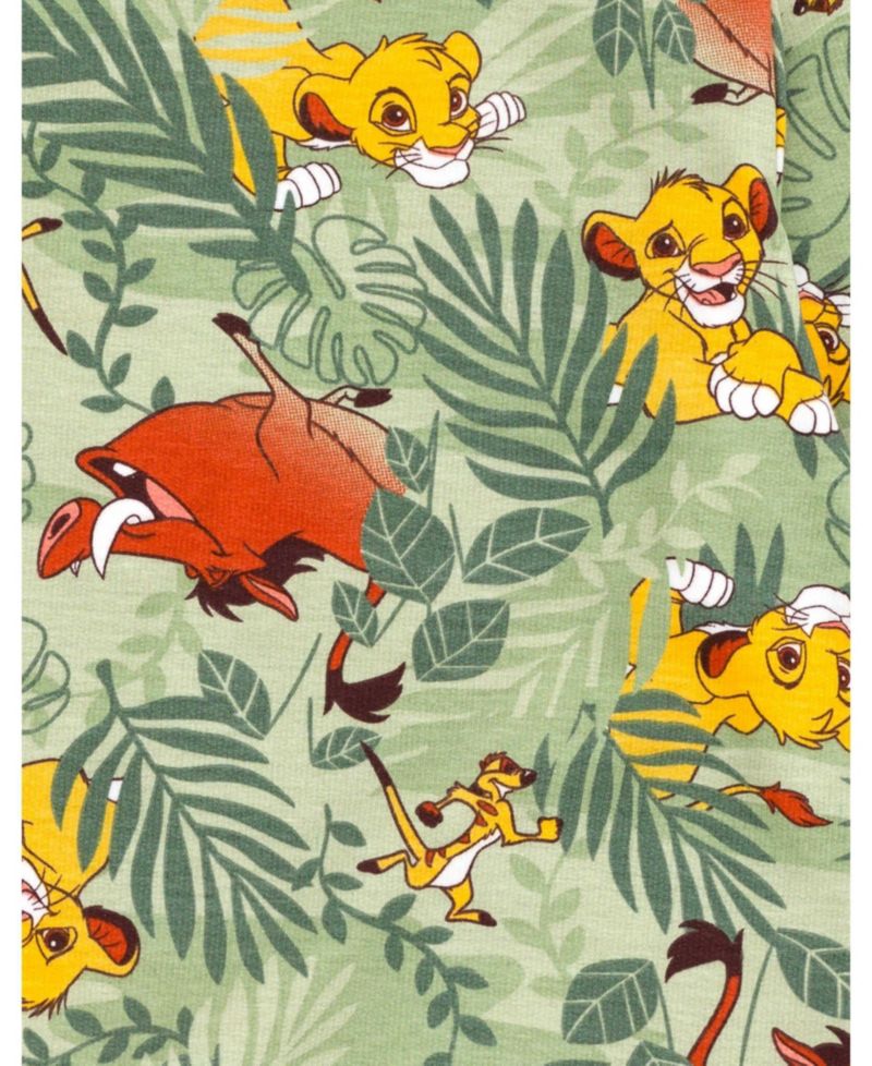 Boys Lion King Toy Story Cars French Terry Sweatshirt and Jogger Pants Outfit Set to (2T - 10-12)