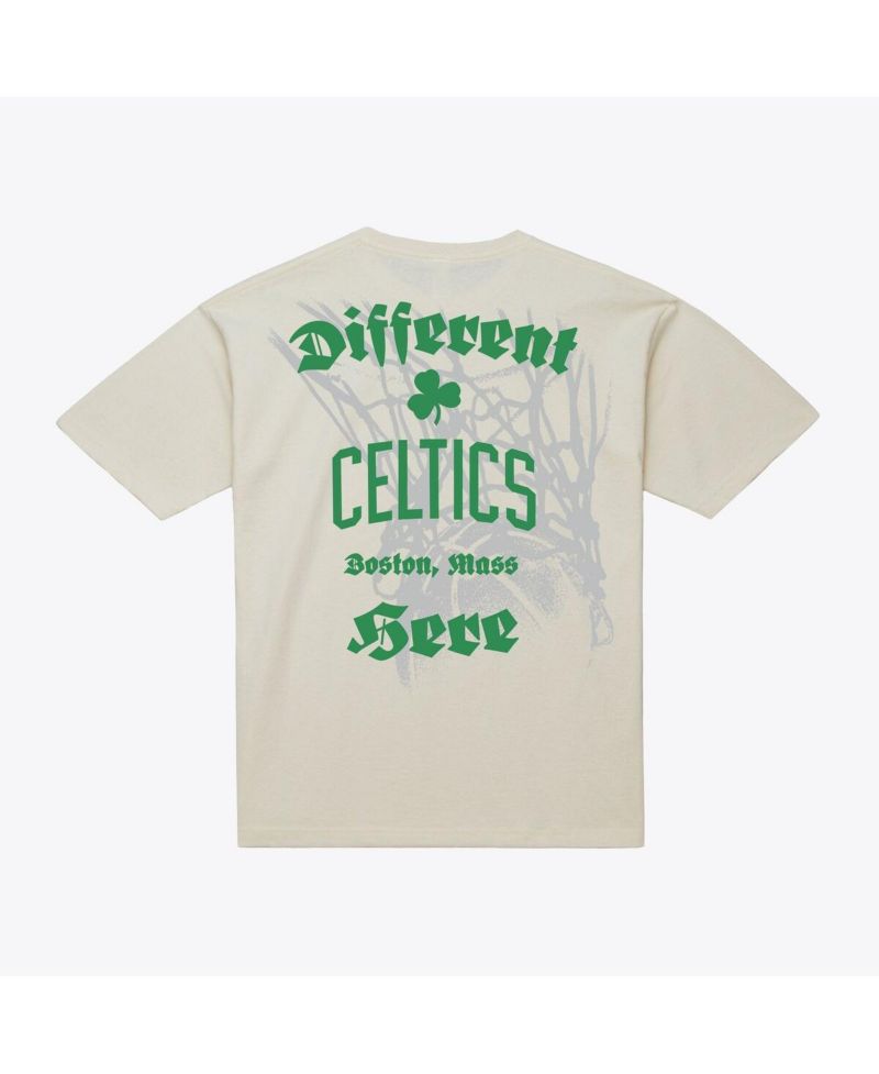 Men's Cream Boston Celtics Hardwood Classics Chapters T-Shirt