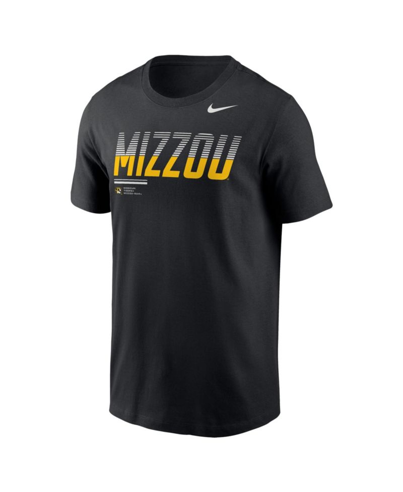 Men's Black Missouri Tigers 2026 Sideline Wordmark Legend Dri-FIT T-Shirt