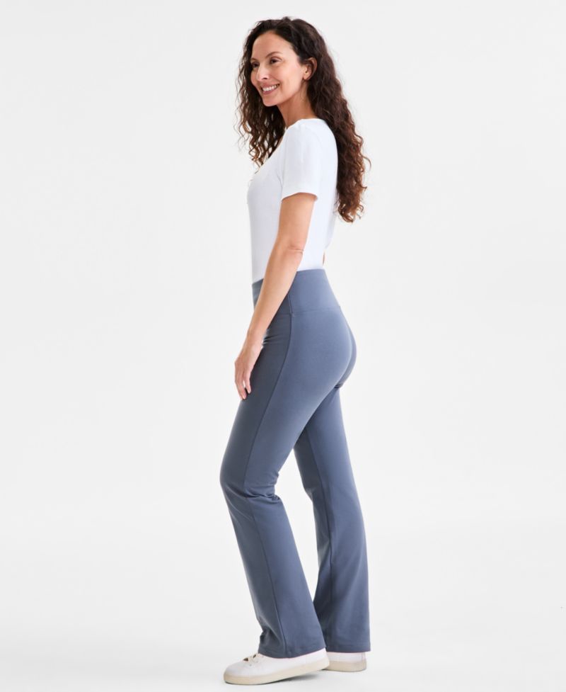 Plus Size High-Rise Bootcut Leggings