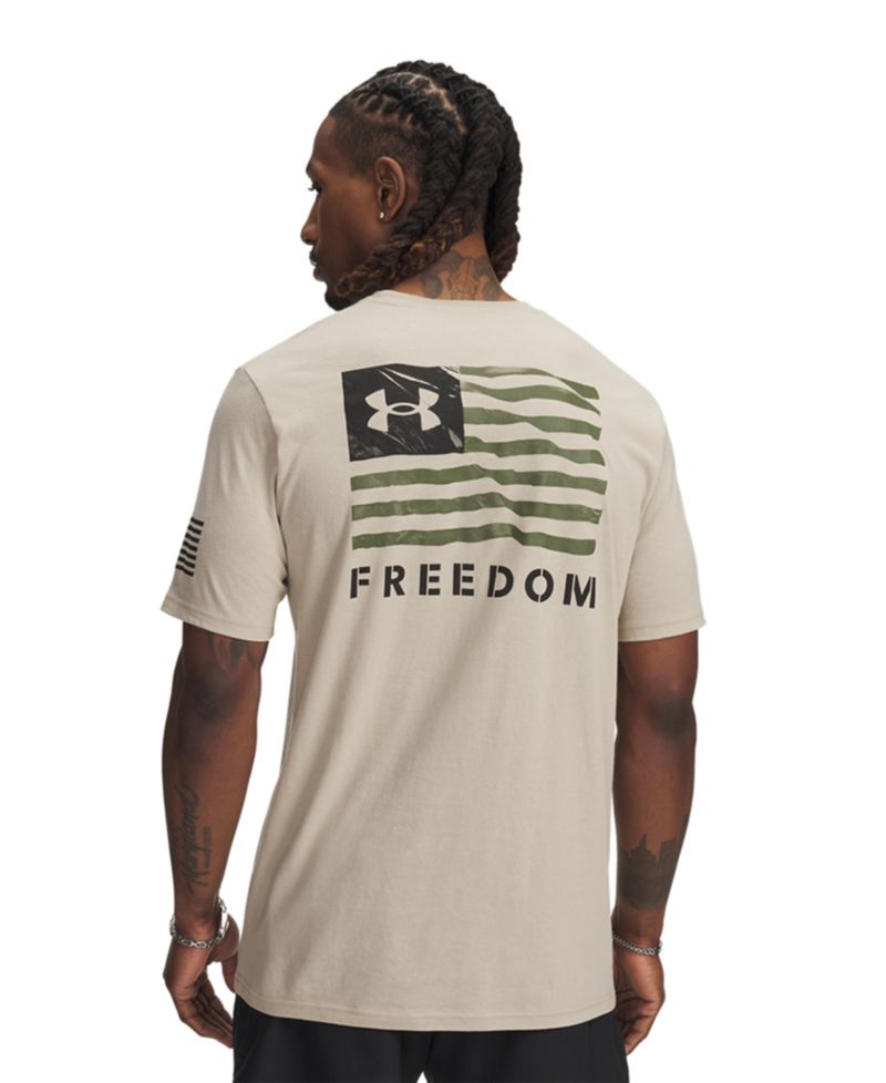 Men's Short-Sleeve Freedom Banner Graphic T-Shirt