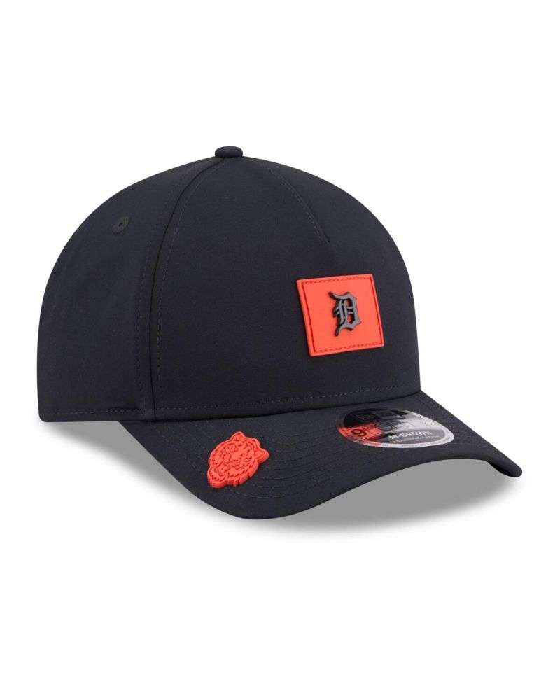 Men's Navy Detroit Tigers 2026 Clubhouse 9FORTY A-Frame Adjustable Hat