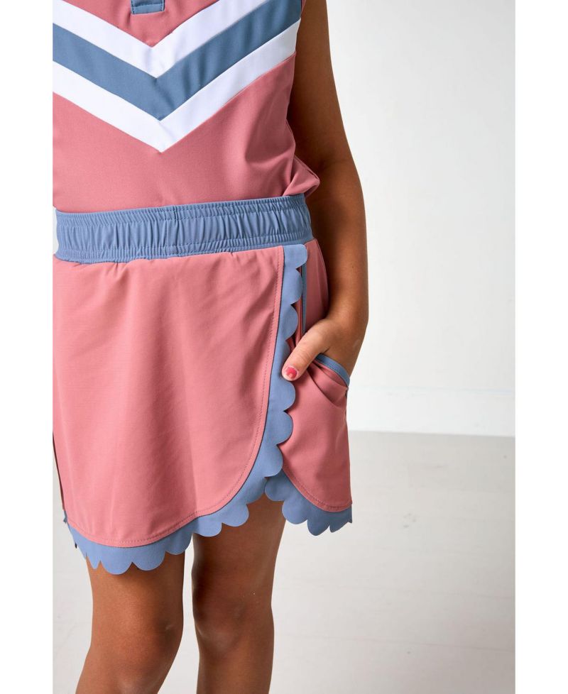 Girls' 2-16 Scalloped Skort