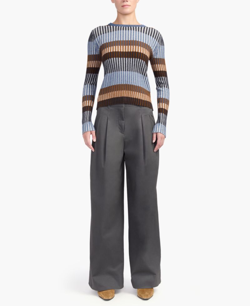 Women's Juliana High-Rise Pleated Wide-Leg Pants