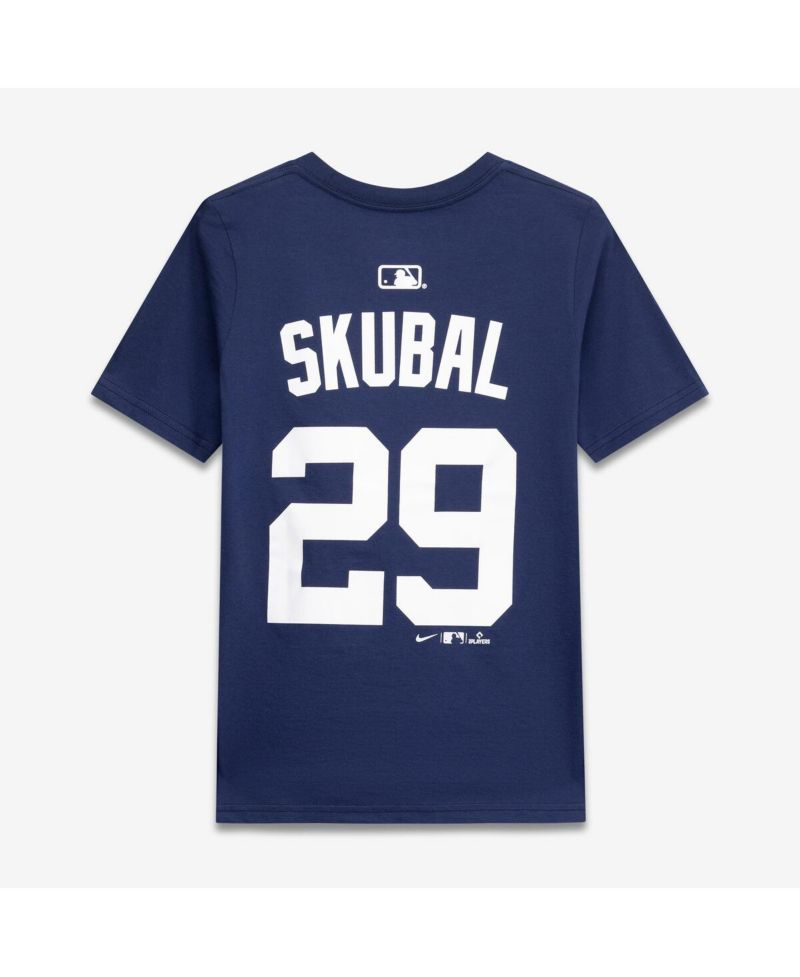 Big Boys and Girls Tarik Skubal Navy Detroit Tigers Name & Number T-Shirt