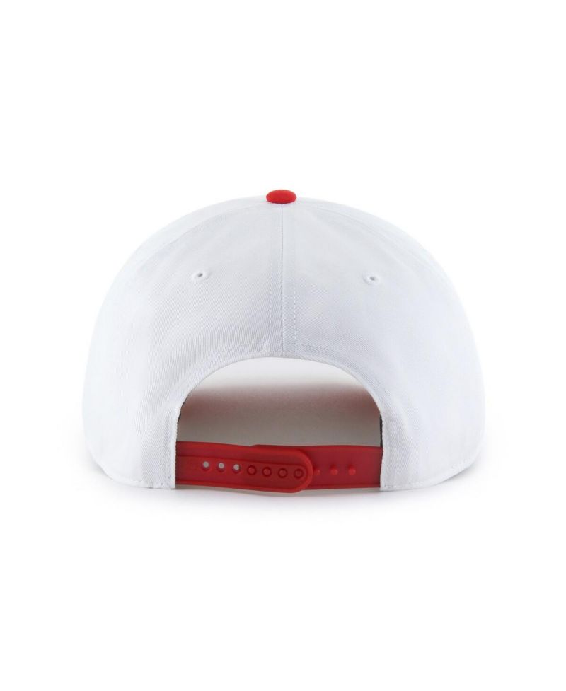 Men's and Women's White Indiana Fever Dom Wave Two-Tone Hitch Adjustable Hat