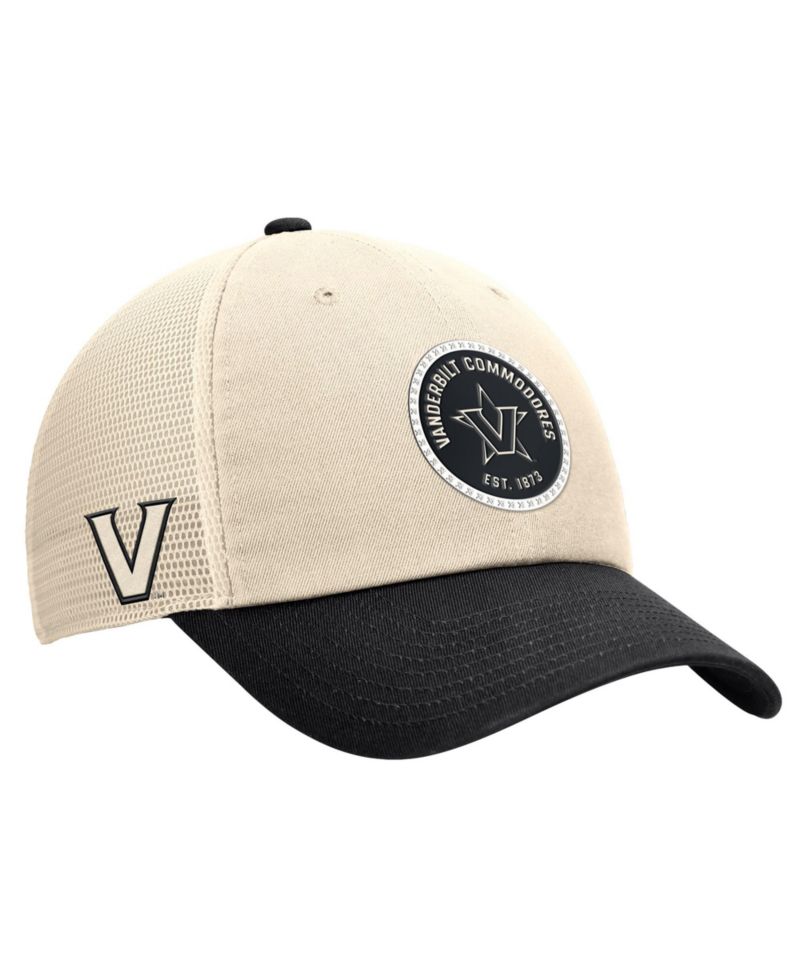 Men's Natural Vanderbilt Commodores Club Trucker Adjustable Hat