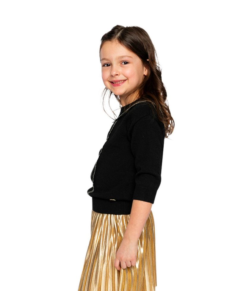 Little and Big Girl 6-14 Knitted Sweater