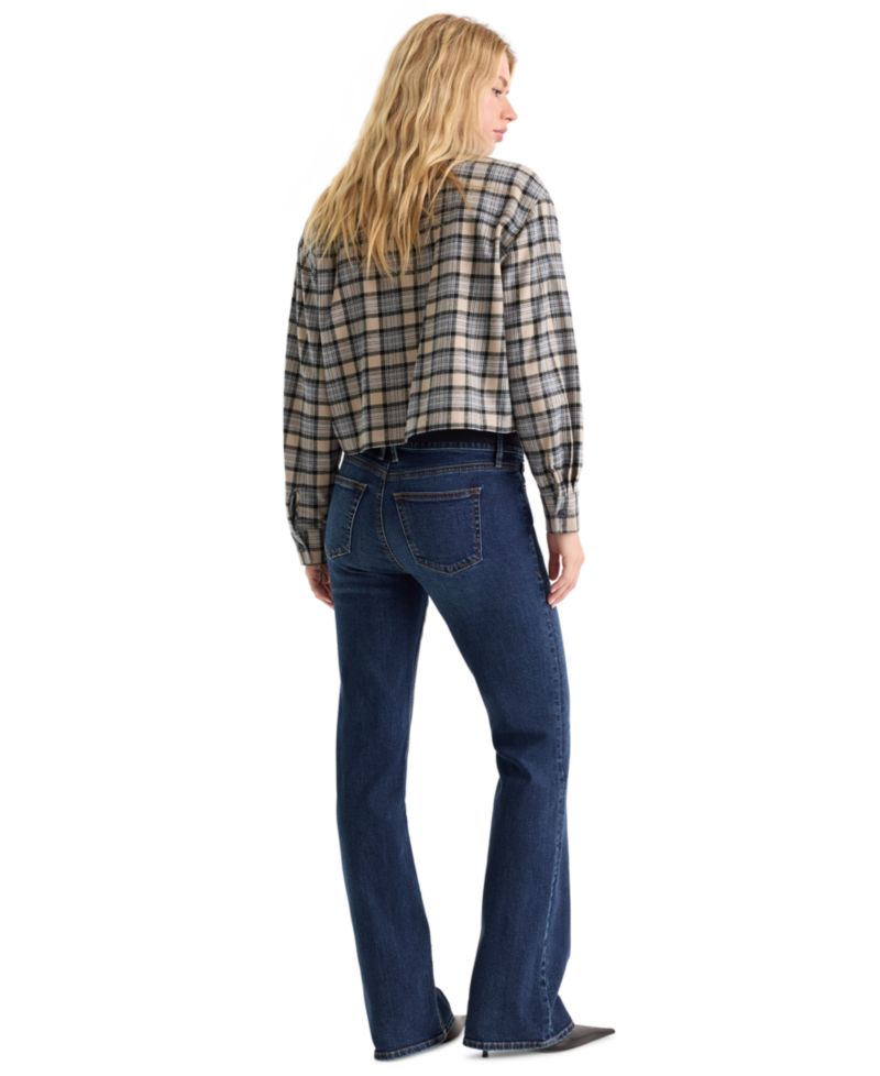 Women's Low-Rise Bootcut Stretch Jeans