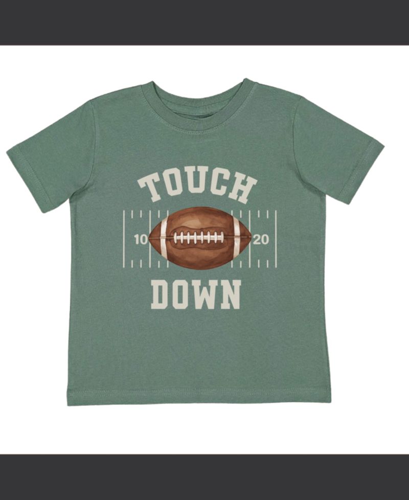 Baby Boys 12M -18M Touchdown Short Sleeve T-Shirt