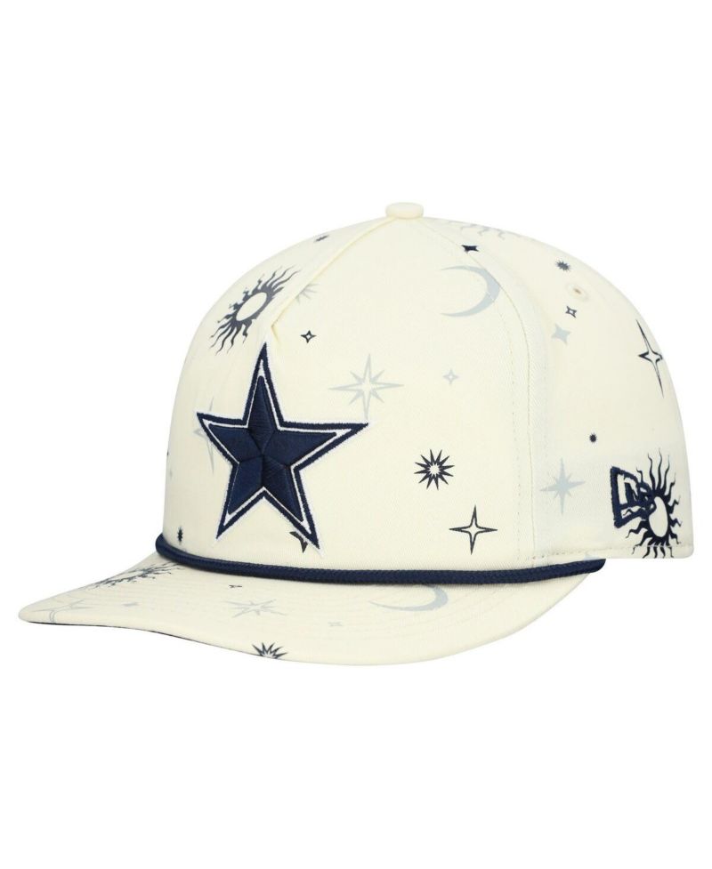 Men's Stone Dallas Cowboys Celestial Golfer Snapback Hat