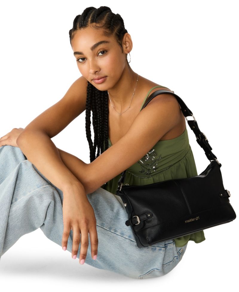 Y2K Medium Zipper Shoulder Handbag